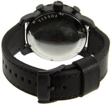 Fossil Nate Chronograph Black Dial Black Leather Strap Watch for Men - JR1354 Buy Now By Fossil