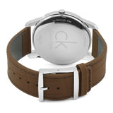 Calvin Klein City Brown Dial Brown Leather Strap Watch for Men - K2G211GK Buy Now By Calvin Klein
