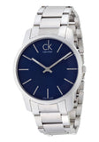 Calvin Klein City Blue Dial Silver Steel Strap Watch for Men - K2G2114N Buy Now By Calvin Klein
