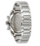 Calvin Klein City Chronograph Blue Dial Silver Steel Strap Watch for Men - K2G2714N Buy Now By Calvin Klein