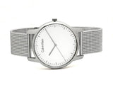 Calvin Klein City Chronograph White Dial Silver Mesh Bracelet Watch for Men - K2G2G126 Buy Now By Calvin Klein