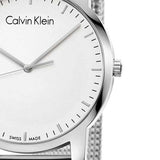 Calvin Klein City Chronograph White Dial Silver Mesh Bracelet Watch for Men - K2G2G126 Buy Now By Calvin Klein