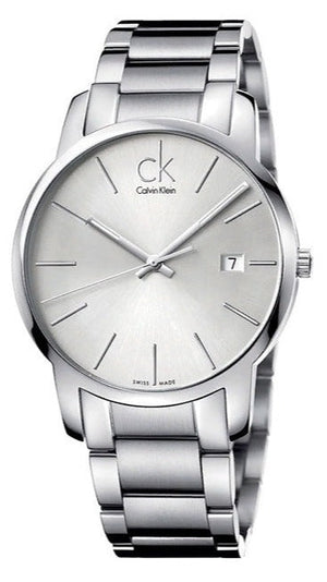 Calvin Klein City Silver Dial Silver Steel Strap Watch for Men - K2G2G146 Buy Now By Calvin Klein