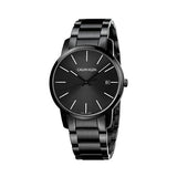 Calvin Klein City Quartz Black Dial Black Steel Strap Watch for Men - K2G2G4B1 Buy Now By Calvin Klein