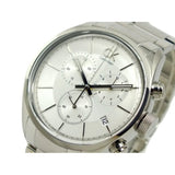 Calvin Klein Masculine Chronograph White Dial Silver Steel Strap Watch for Men - K2H27126 Buy Now By Calvin Klein