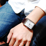 Calvin Klein Window Silver Dial Brown Leather Strap Watch for Men - K2M21126 Buy Now By Calvin Klein