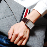 Calvin Klein Window Silver Dial Brown Leather Strap Watch for Men - K2M21126 Buy Now By Calvin Klein