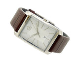Calvin Klein Window Silver Dial Brown Leather Strap Watch for Women - K2M23126 Buy Now By Calvin Klein