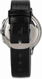 Calvin Klein Skirt Chronograph Black Dial Black Leather Strap Watch for Men - K2U291C1 Buy Now By Calvin Klein
