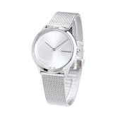 Calvin Klein Minimal Silver Dial Silver Mesh Bracelet Watch for Women - K3M2212Z Buy Now By Calvin Klein