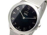 Calvin Klein Minimal Black Dial Silver Mesh Bracelet Watch for Women - K3M52151 Buy Now By Calvin Klein