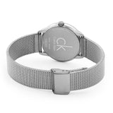 Calvin Klein Minimal Grey Dial Silver Mesh Bracelet Watch for Men - K3M52154 Buy Now By Calvin Klein