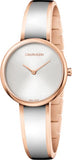 Calvin Klein Seduce Silver Dial Two Tone Steel Strap Watch for Women - K4E2N61Y Buy Now By Calvin Klein