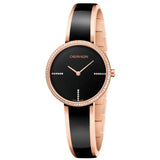 Calvin Klein Seduce Black Dial Two Tone Steel Strap Watch for Women - K4E2NX1S Buy Now By Calvin Klein