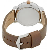 Fossil The Commuter Twist Black Dial Brown Leather Strap Watch for Men - ME1165 Buy Now By Fossil