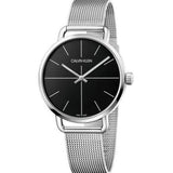 Calvin Klein Even Black Dial Silver Mesh Bracelet Watch for Women - K7B21121 Buy Now By Calvin Klein