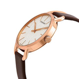 Calvin Klein Even White Dial Brown Leather Strap Watch for Women - K7B236G6 Buy Now By Calvin Klein