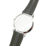 Burberry Belt Chronograph Silver Dial Brown Rubber Strap Watch For Men - BU9811 Buy Now By Burberry