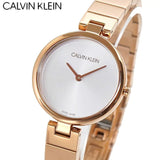 Calvin Klein Authentic White Dial Rose Gold Steel Strap Watch for Women - K8G23646 Buy Now By Calvin Klein