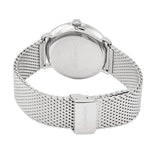 Calvin Klein White Dial Silver Mesh Bracelet Watch for Women - K8M21126 Buy Now By Calvin Klein