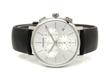 Calvin Klein Posh Silver Dial Black Leather Strap Watch for Men - K8Q371C6 Buy Now By Calvin Klein