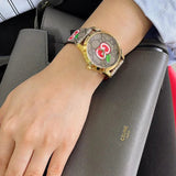 Gucci G Timeless Quartz Brown Dial Brown Leather Strap Watch For Men - YA1264158 Buy Now By Gucci