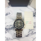 Emporio Armani Team Italia Chronograph Black Dial Silver Steel Strap Watch For Men - AR5983 Buy Now By Emporio Armani