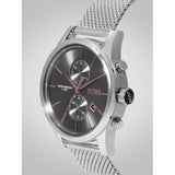 Hugo Boss Jet Chronograph Grey Dial Silver Mesh Bracelet Watch for Men - 1513440 Buy Now By Hugo Boss