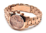 Michael Kors Runway Chronograph Rose Gold Dial Rose Gold Steel Strap Watch for Women - MK5430 Buy Now By Michael Kors