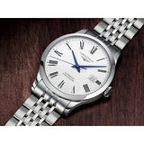 Longines Record Automatic Stainless Steel 40mm Watch for Men - L2.821.4.11.6 Buy Now By Longines