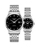 Longines Record Automatic Stainless Steel 40mm Watch for Men - L2.821.4.57.6 Buy Now By Longines