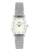Longines La Grande Classique de Longines Tonneau White Dial Silver Steel Strap Watch for Women - L4.205.4.87.6 Buy Now By Longines