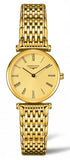 Longines La Grande Classique de Longines Gold Dial Gold Mesh Bracelet Watch for Women - L4.209.2.31.8 Buy Now By Longines