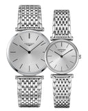 Longines La Grande Classique De Longines Silver Dial Silver Steel Strap Watch for Women - L4.755.4.72.6 Buy Now By Longines