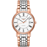 Longines Presence 38.5mm Automatic White Dial Two Tone Steel Strap Watch for Men - L4.921.1.11.7 Buy Now By Longines