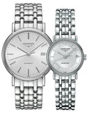Longines Presence 38.5mm Automatic Silver Dial Silver Mesh Bracelet Watch for Men - L4.921.4.72.6 Buy Now By Longines