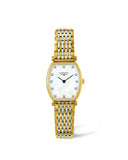 Longines La Grande Classique White Dial Two Tone Mesh Bracelet Watch for Women - L4.205.2.87.7 Buy Now By Longines