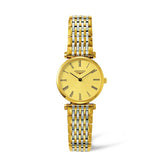 Longines La Grande Classique de Longines Gold Dial Two Tone Steel Strap Watch for Women - L4.209.2.31.7 Buy Now By Longines