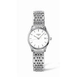 Longines Lyre Classico 25mm White Dial Silver Stainless Steel Watch for Women - L4.259.4.12.6 Buy Now By Longines