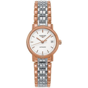 Longines Presence 30mm Automatic Two Tone Watch for Women - L4.321.1.12.7 Buy Now By Longines