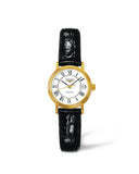 Longines Presence Automatic White Dial Black Watch for Women - L4.321.2.11.2 Buy Now By Longines