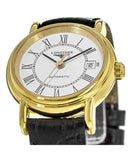 Longines Presence Automatic White Dial Black Watch for Women - L4.321.2.11.2 Buy Now By Longines