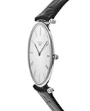 Longines La Grande Classique De Longines White Dial Black Leather Strap Watch for Women - L4.755.4.11.2 Buy Now By Longines