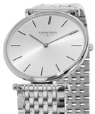 Longines La Grande Classique De Longines Silver Dial Silver Steel Strap Watch for Women - L4.755.4.72.6 Buy Now By Longines