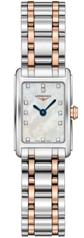 Longines Dolcevita Mother of Pearl Diamond Dial Two Tone Steel Strap Watch for Women - L5.258.5.87.7 Buy Now By Longines