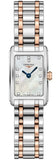 Longines Dolcevita Mother of Pearl Diamond Dial Two Tone Steel Strap Watch for Women - L5.258.5.87.7 Buy Now By Longines