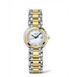 Longines PrimaLuna Quartz Diamonds Mother of Pearl Dial Two Tone Steel Strap Watch for Women - L8.110.5.93.6 Buy Now By Longines