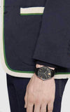 Gucci G Timeless Automatic Blue Dial Black Leather Strap Watch For Men - YA126347 Buy Now By Gucci