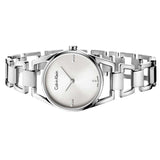 Calvin Klein Dainty Diamonds Silver Dial Sliver Steel Strap Watch for Women - K7L2314T Buy Now By Calvin Klein
