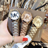 Michael Kors Slim Runway Rose Gold Dial Rose Gold Steel Strap Watch for Women - MK3549 Buy Now By Michael Kors